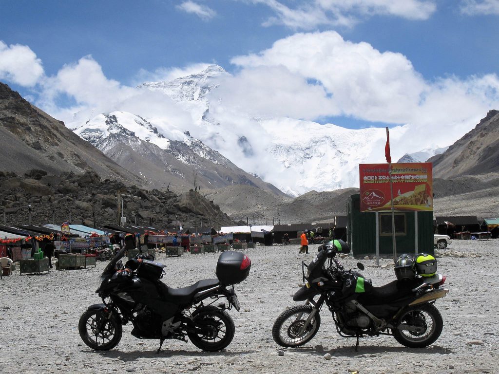 Everest Base Camp in Tibet